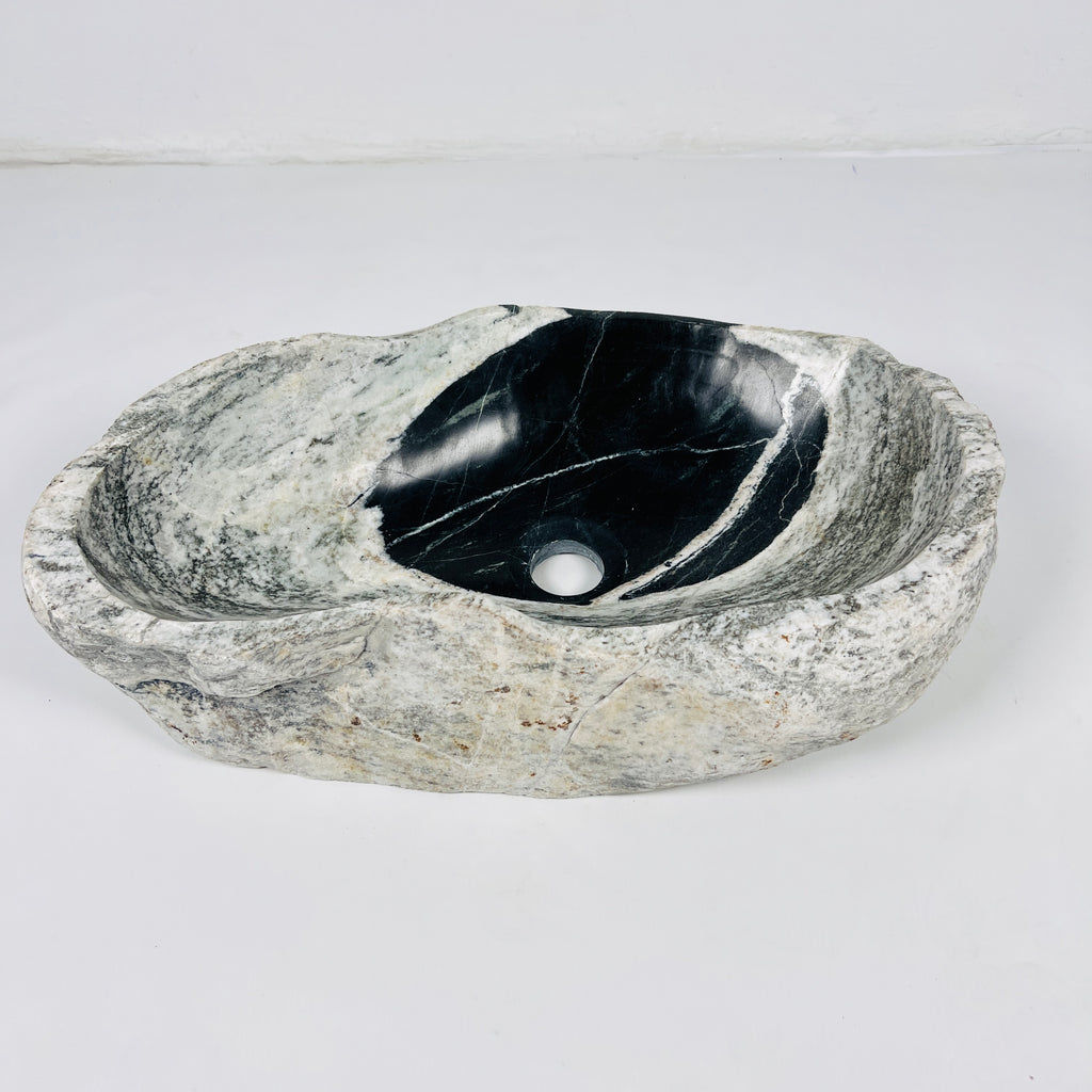 Black-Hole Grey Riverstone Sink