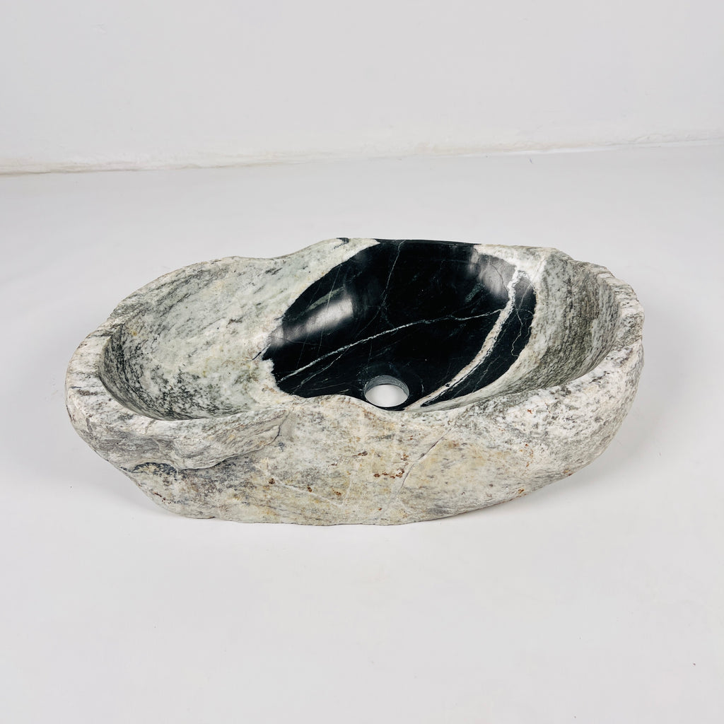 Black-Hole Grey Riverstone Sink