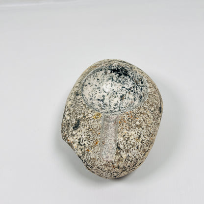 Grain Spotted Ash Tray - River Stone