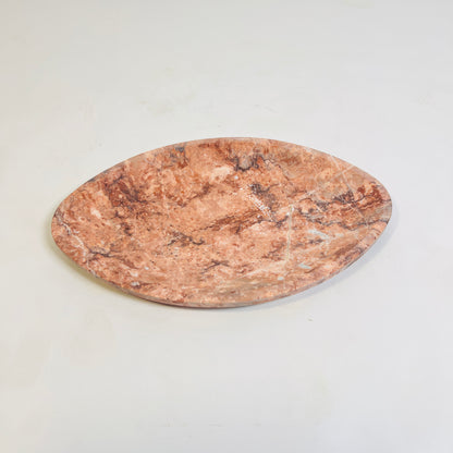 Sienna Eye-Shaped Marble Tray