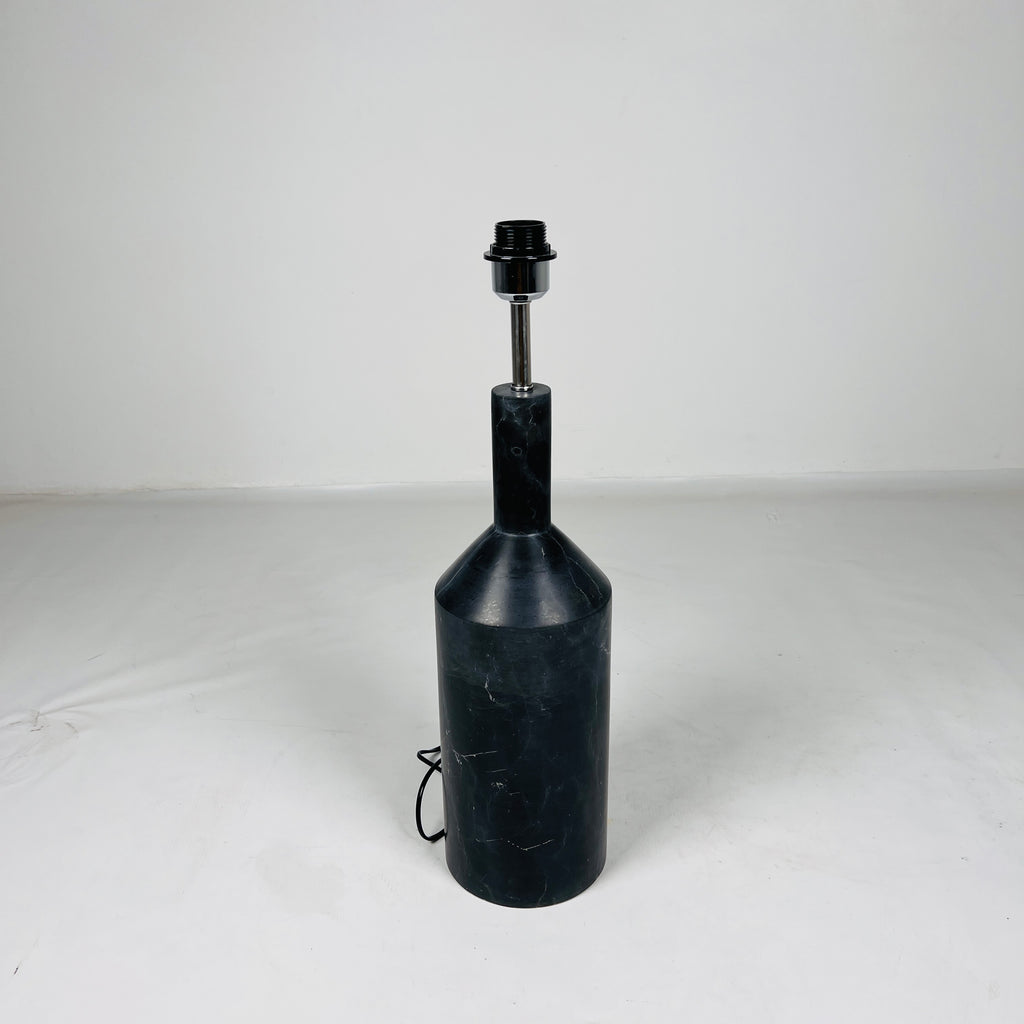 Bottled Bottom Black Table Lamp