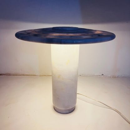 Concentric Table Lamp - Gray
