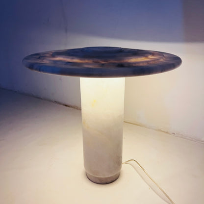 Concentric Table Lamp - Gray