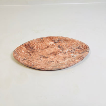 Sienna Eye-Shaped Marble Tray
