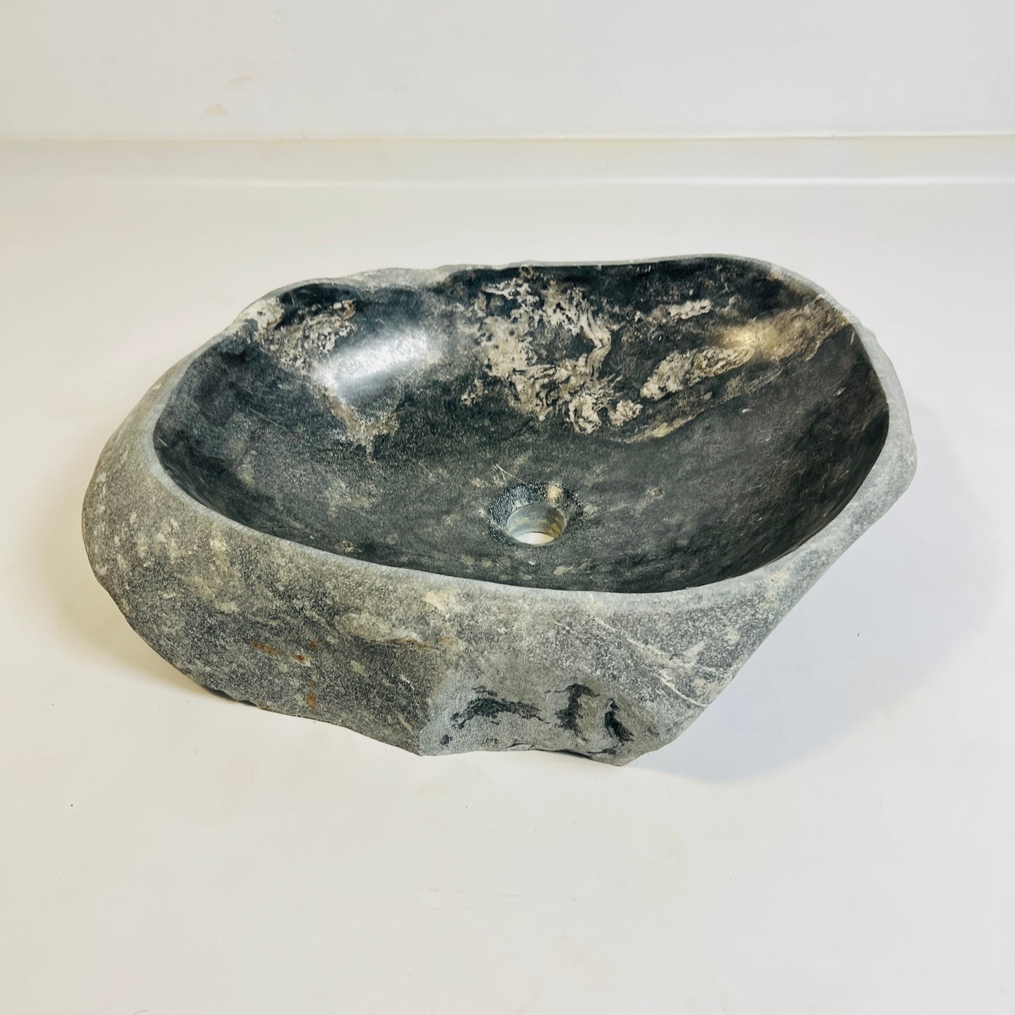 Smoky Quartz Sink - Riverstone