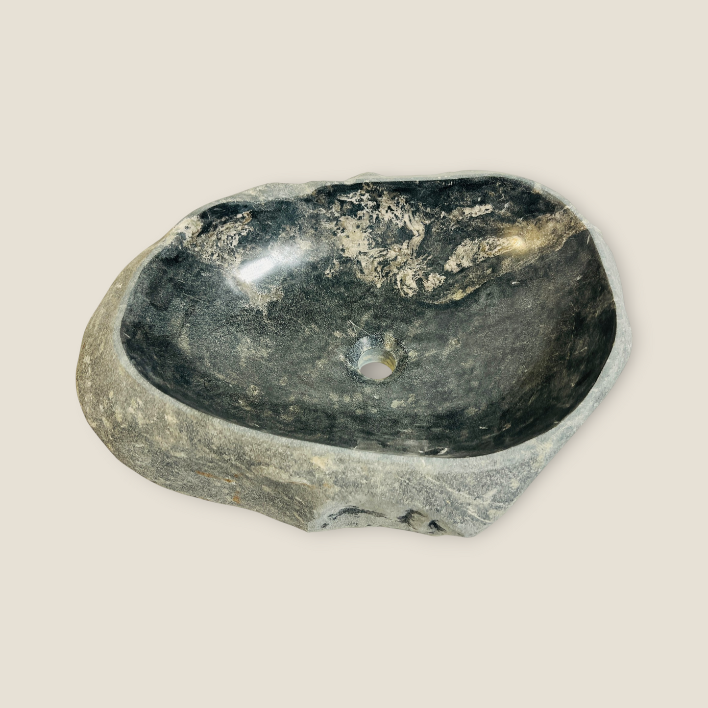 Smoky Quartz Sink - Riverstone