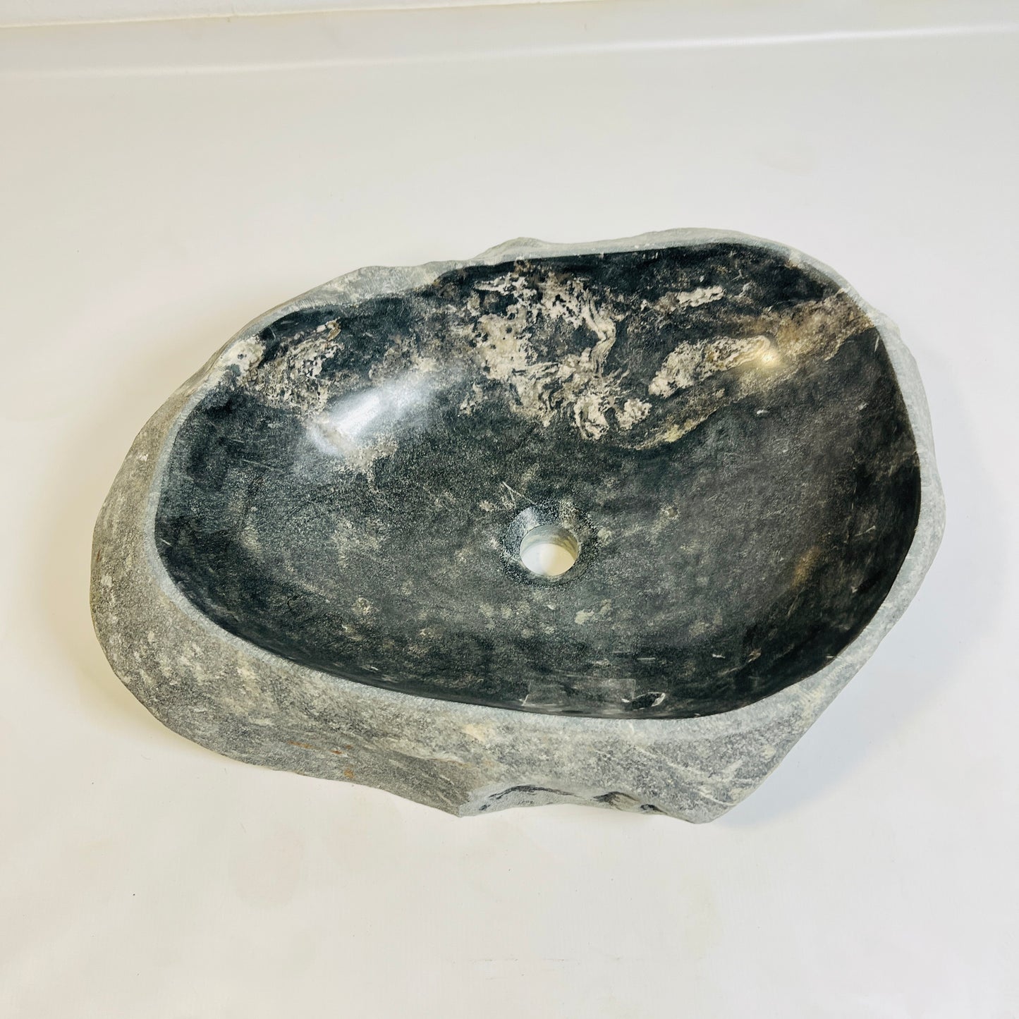 Smoky Quartz Sink - Riverstone