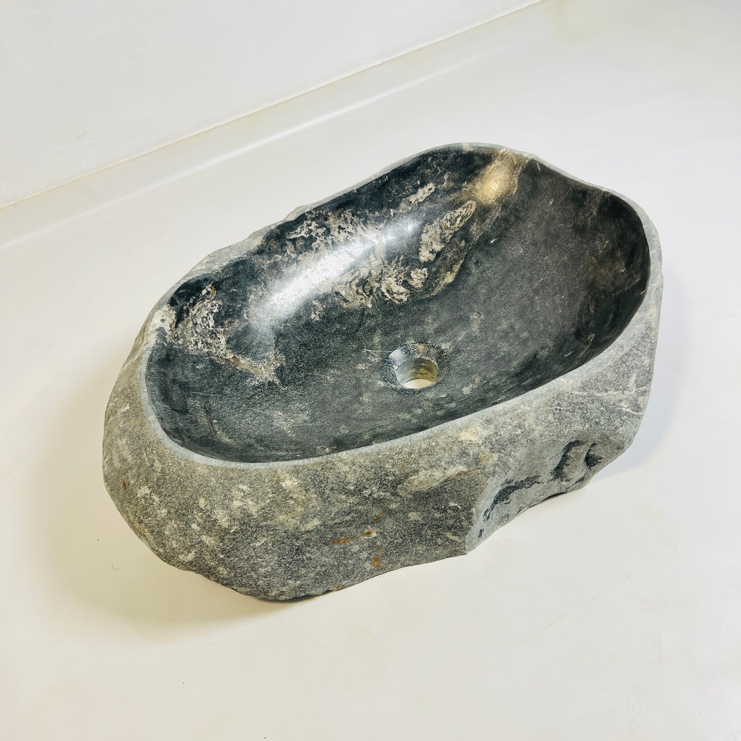 Smoky Quartz Sink - Riverstone