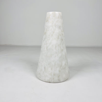Funnel Vase - Cheetah White