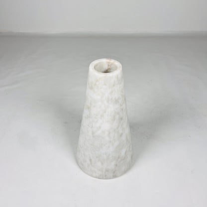 Funnel Vase - Cheetah White