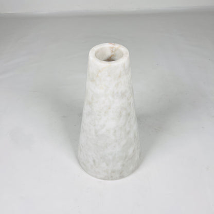 Funnel Vase - Cheetah White