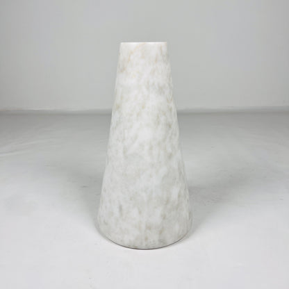 Funnel Vase - Cheetah White