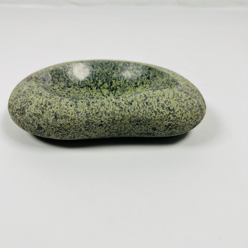 River Stone Green Speckled Ash Tray