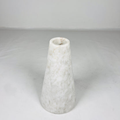 Funnel Vase - Cheetah White