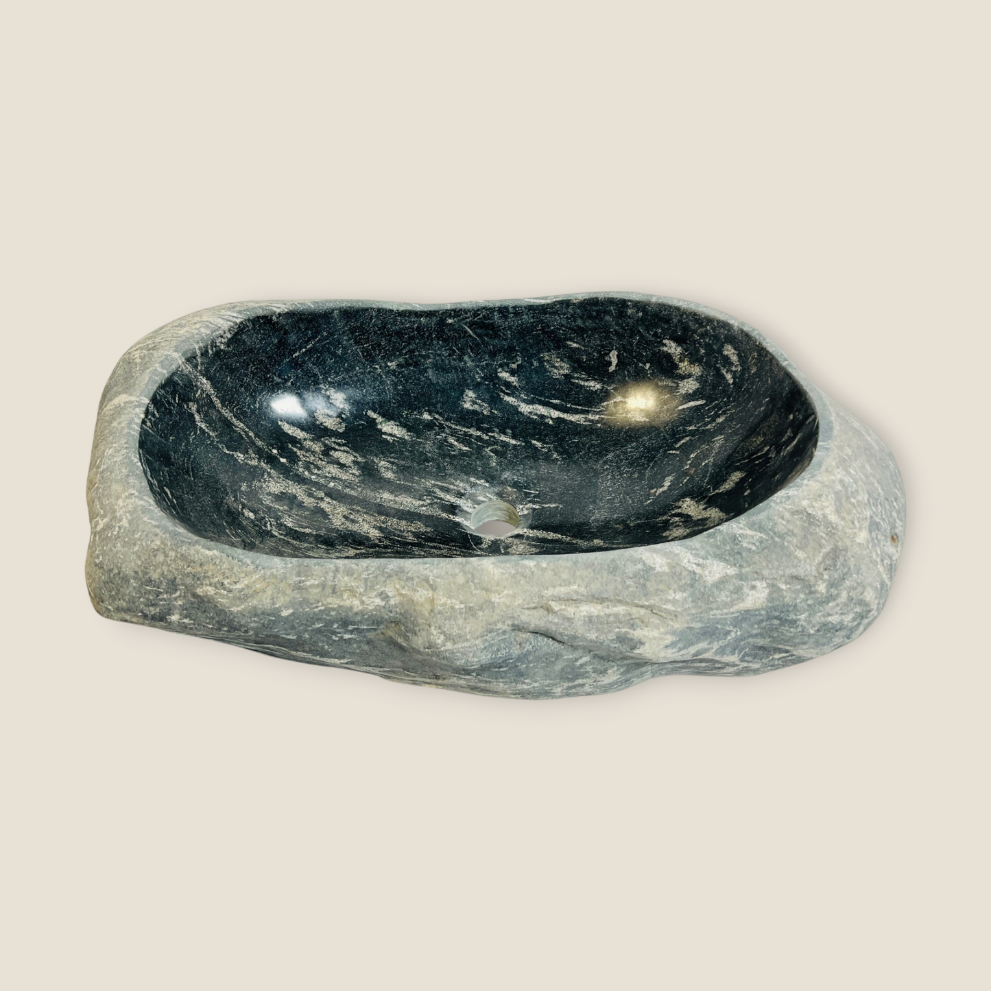Twilight Natural Stone Sink - Riverstone