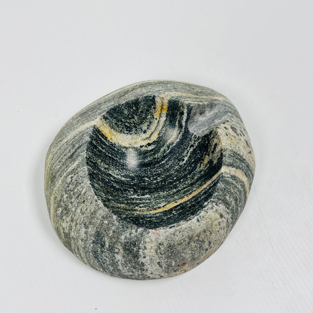 River Stone Honey Streaked Ash Tray