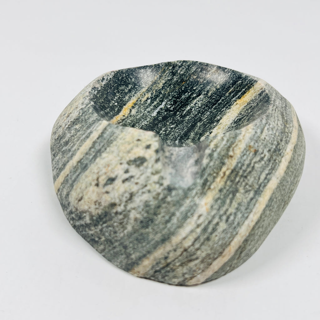 River Stone Honey Streaked Ash Tray