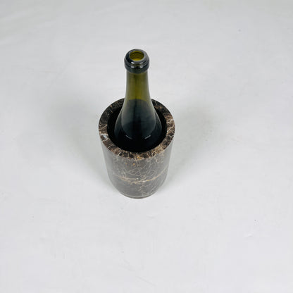 Marble Bottle Holder - Black