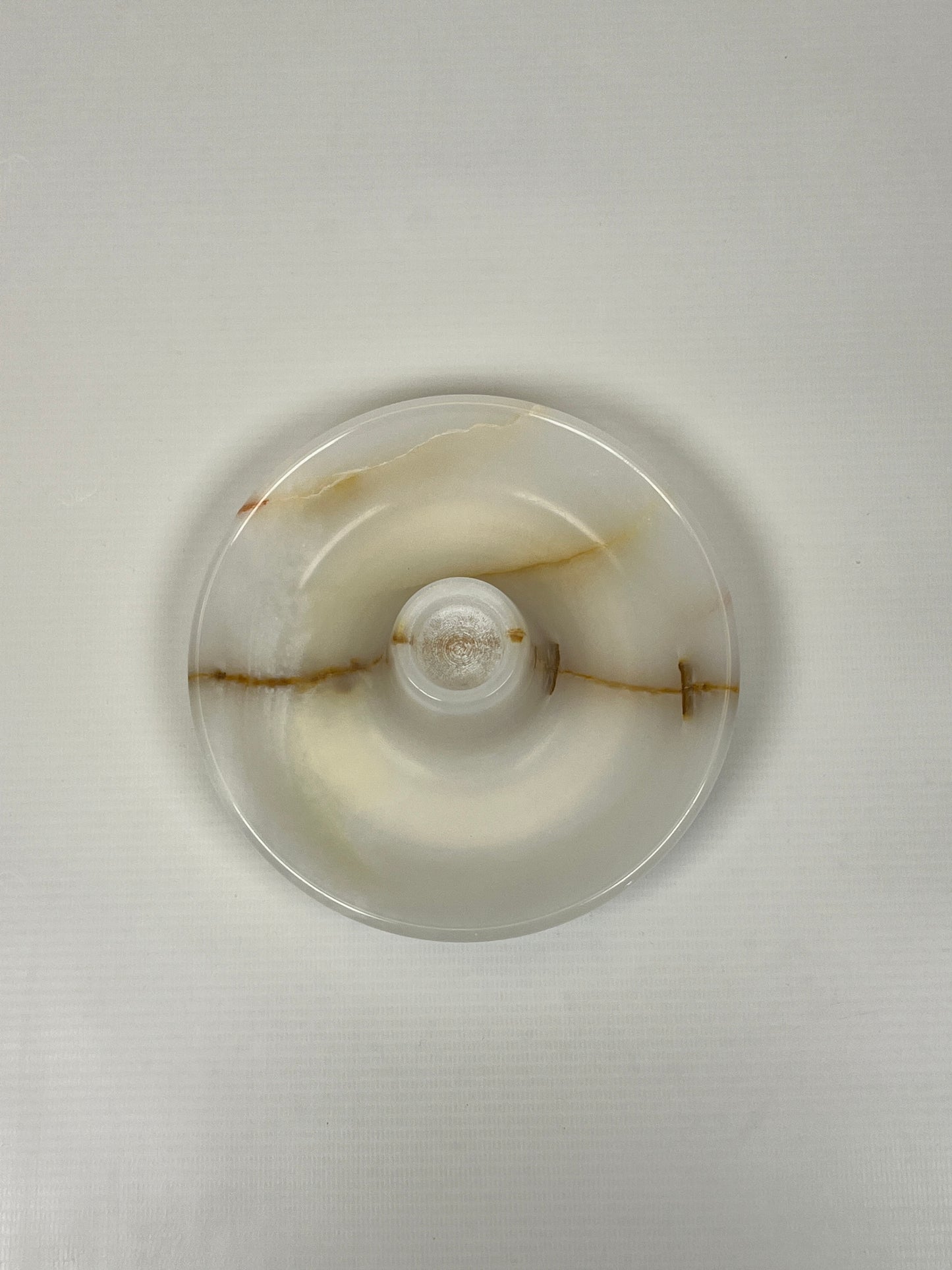 Shallow Dish Candle Holder - Onyx