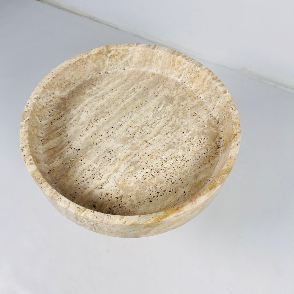 Travertine Cake Stand