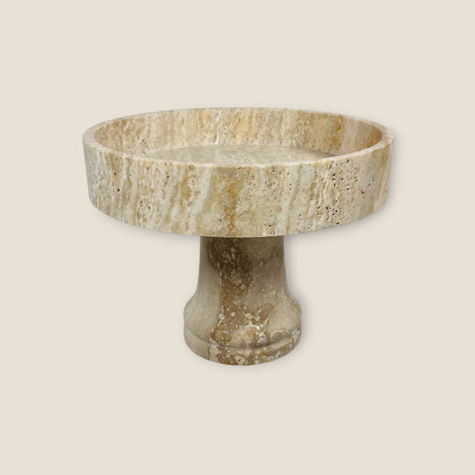 Dessert Stand - Travertine