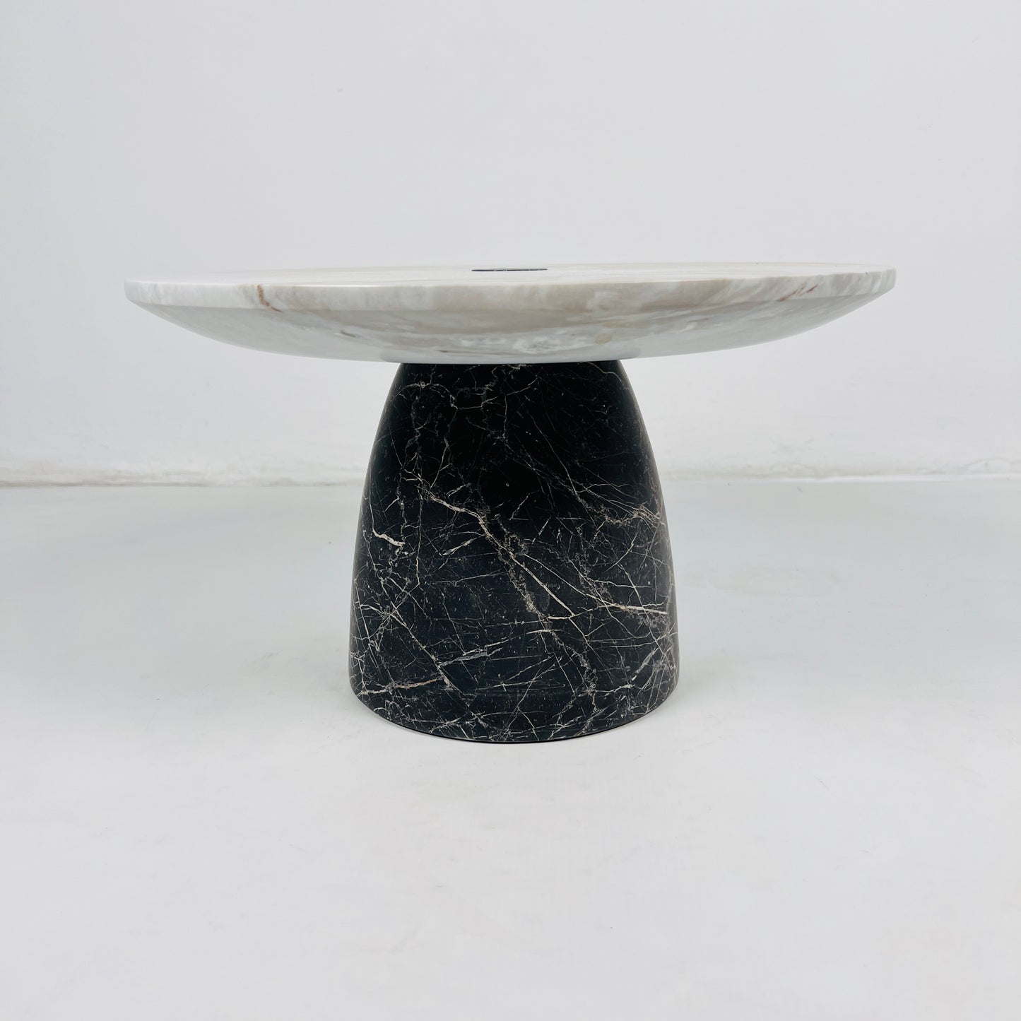 Marble Dessert Stand - Black & Gray