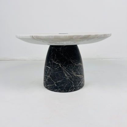 Marble Dessert Stand - Black & Gray