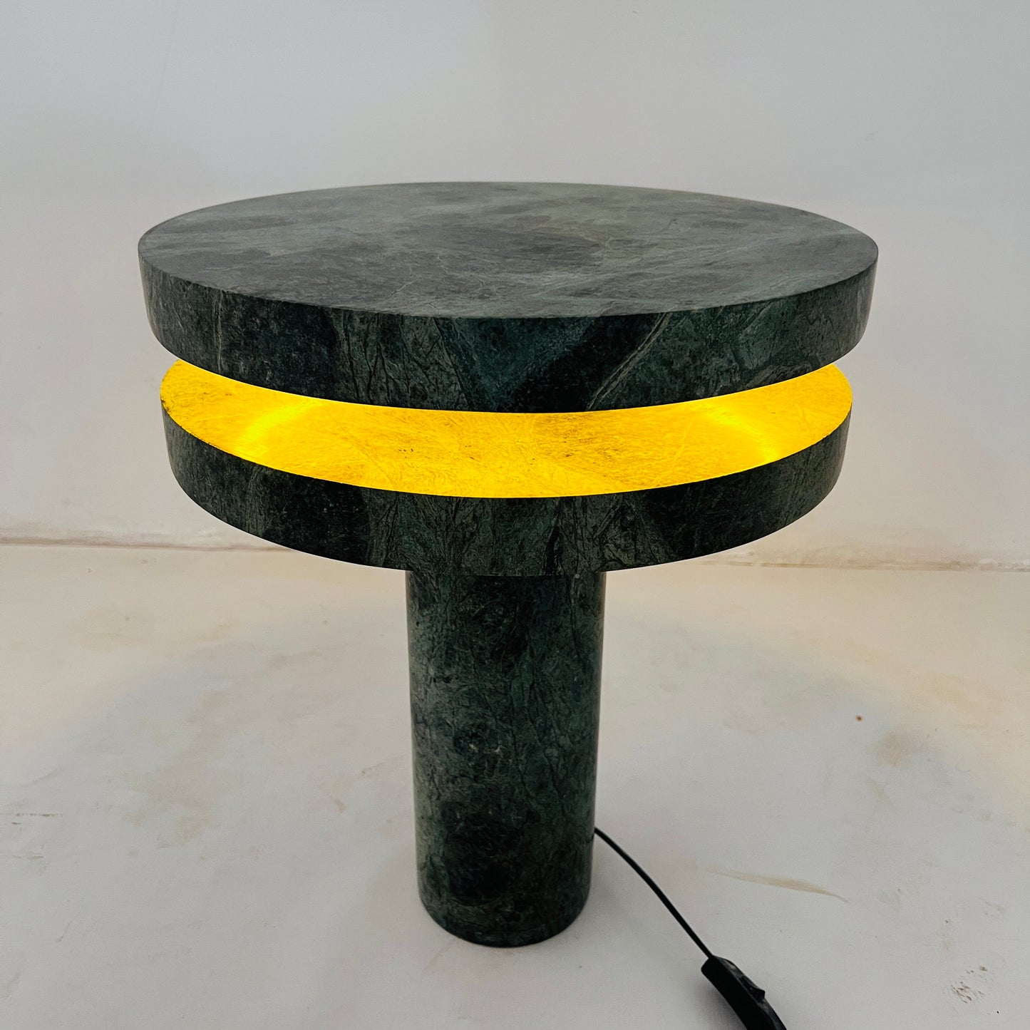 Dual Disc Lamp - Green