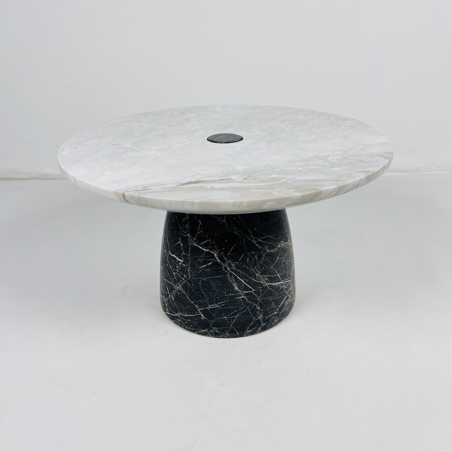 Marble Dessert Stand - Black & Gray
