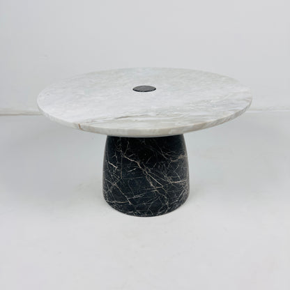 Marble Dessert Stand - Black & Gray