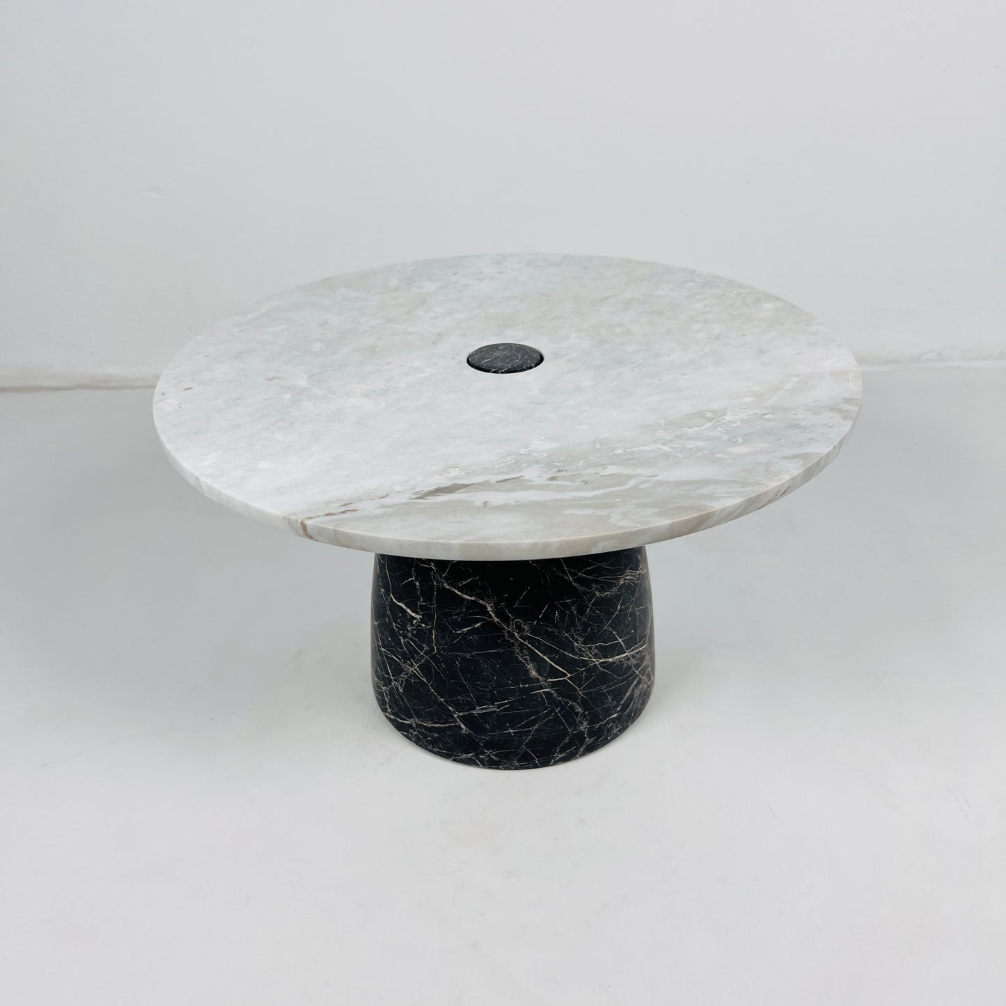 Marble Dessert Stand - Black & Gray