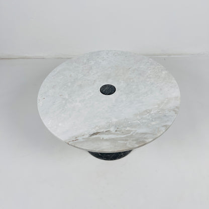 Marble Dessert Stand - Black & Gray