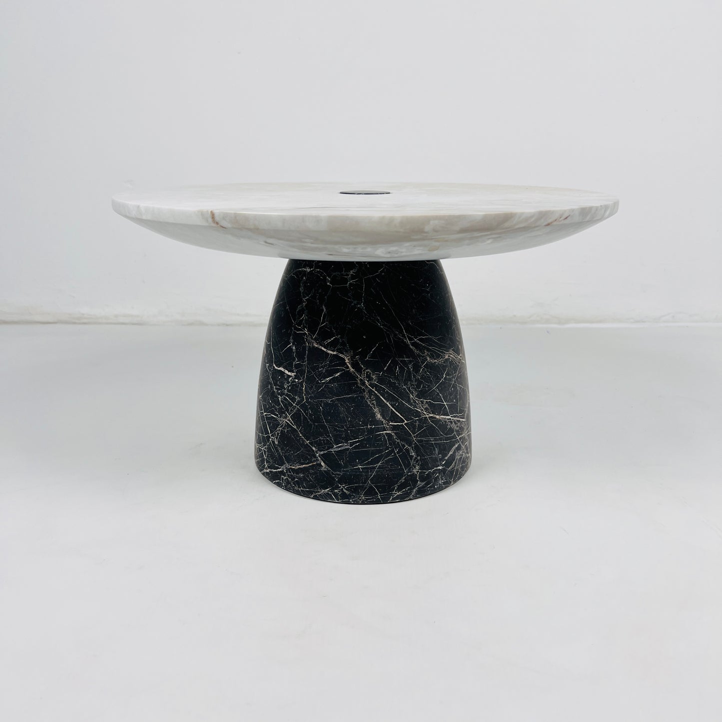 Marble Dessert Stand - Black & Gray