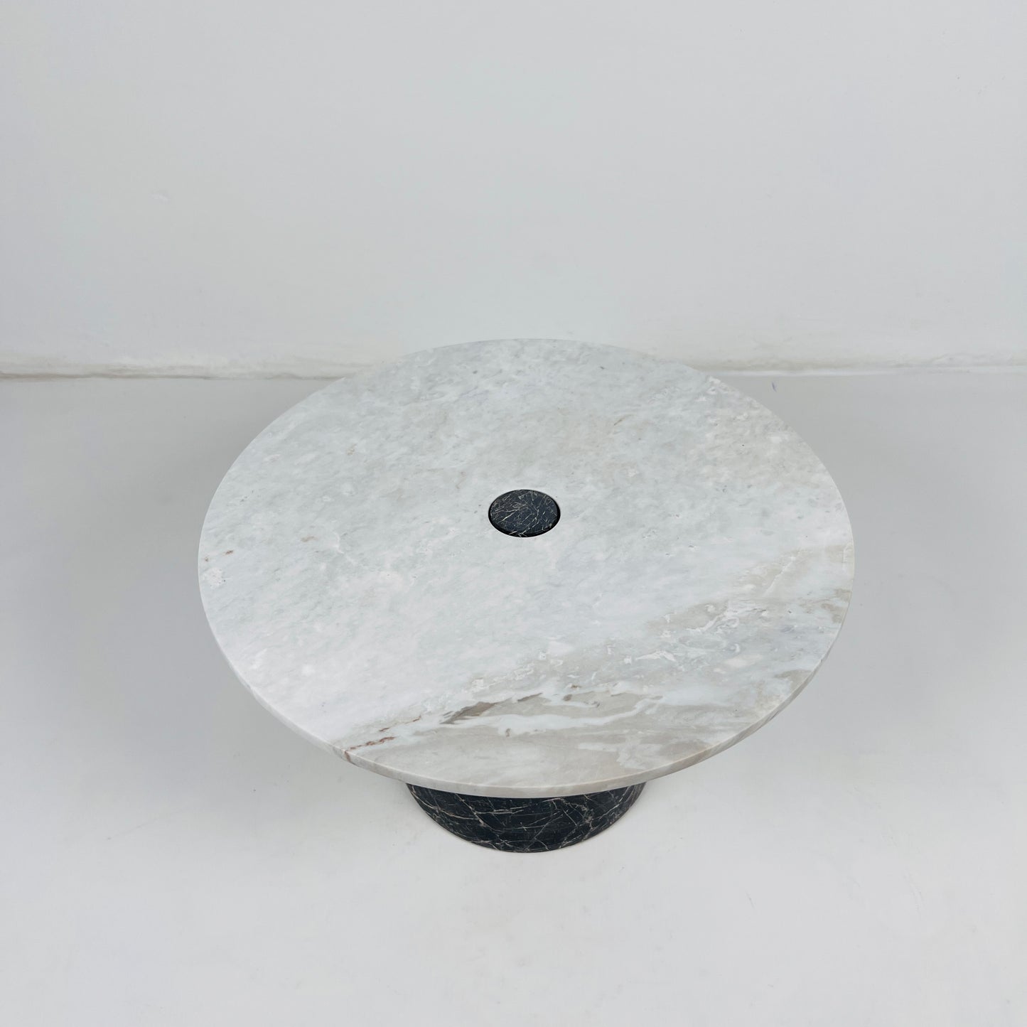 Marble Dessert Stand - Black & Gray