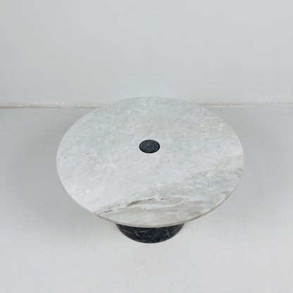 Marble Dessert Stand - Black & Gray