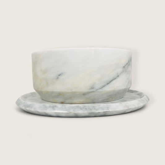 Cauldron Sink - Cheetah White
