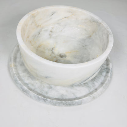 Cauldron Sink - Cheetah White