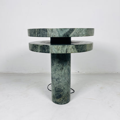Dual Disc Lamp - Green