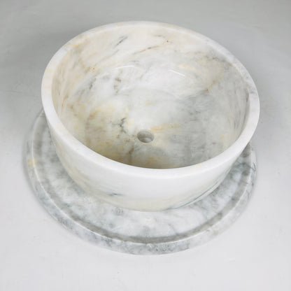 Cauldron Sink - Cheetah White