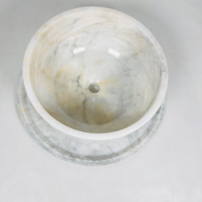 Cauldron Sink - Cheetah White