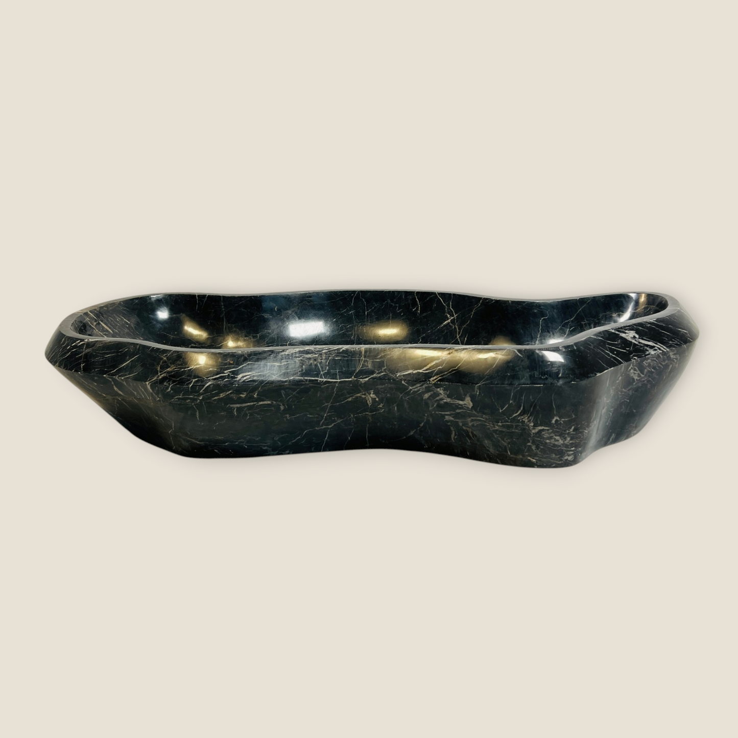 Marquina Contour Sink - Black