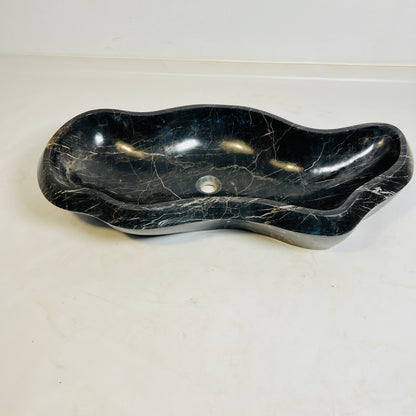 Marquina Contour Sink - Black