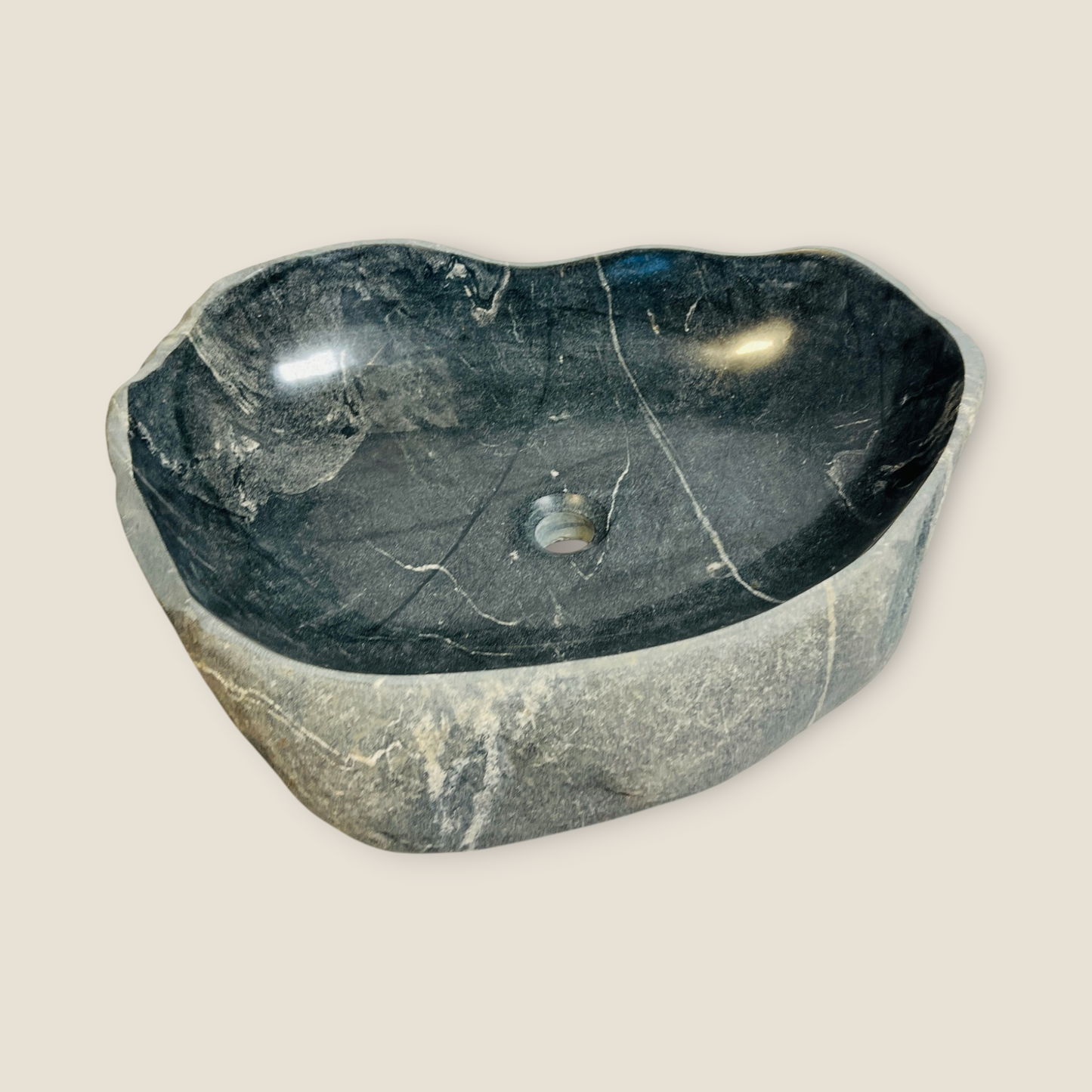 Shadow Pebble Sink - Riverstone