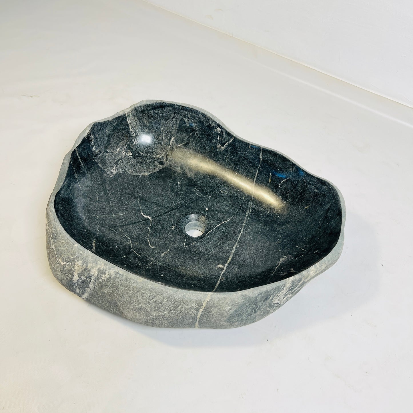 Shadow Pebble Sink - Riverstone