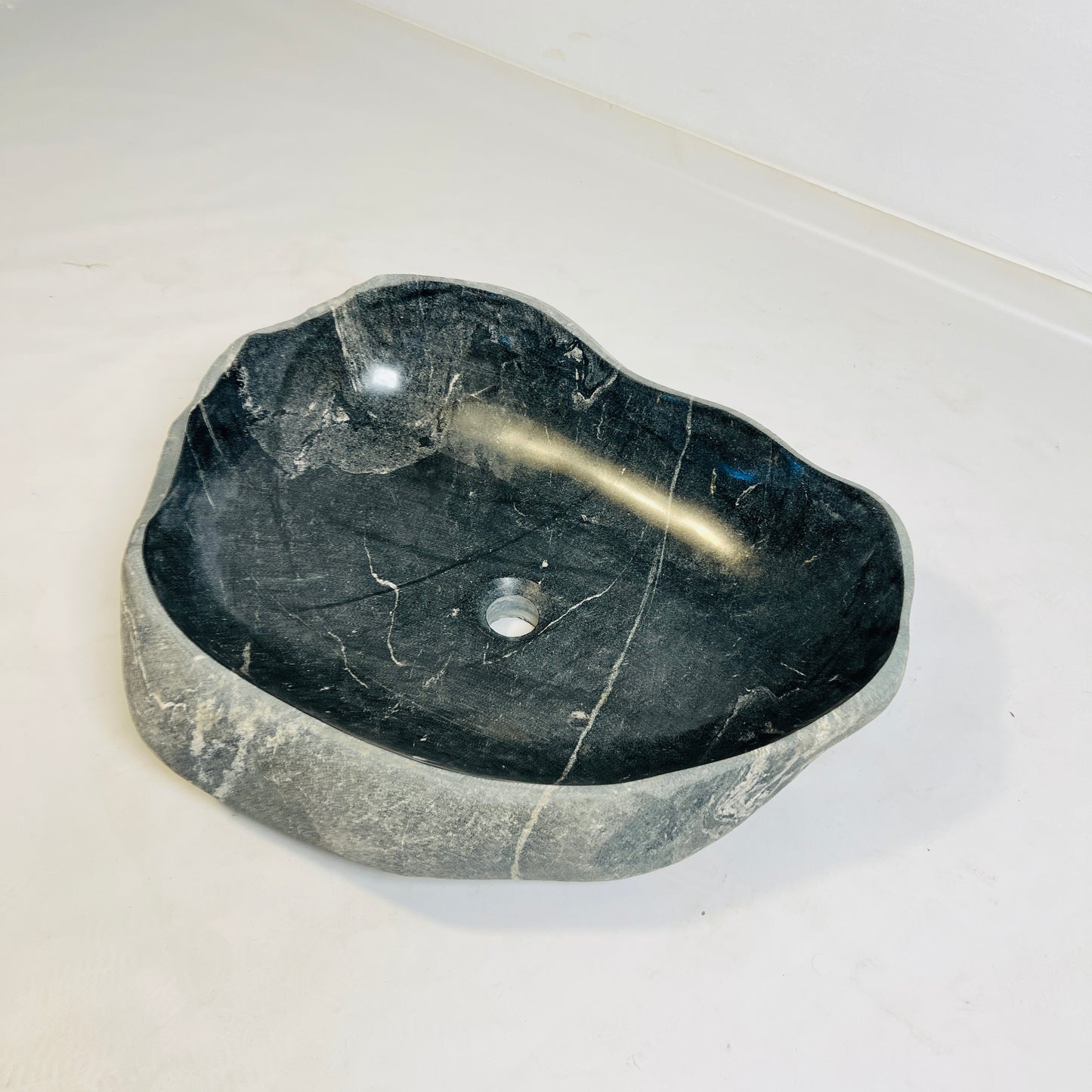 Shadow Pebble Sink - Riverstone