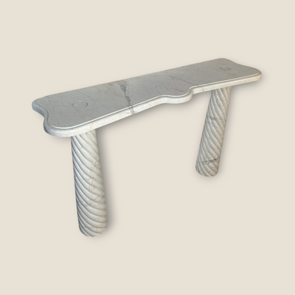 Torsade Console - White