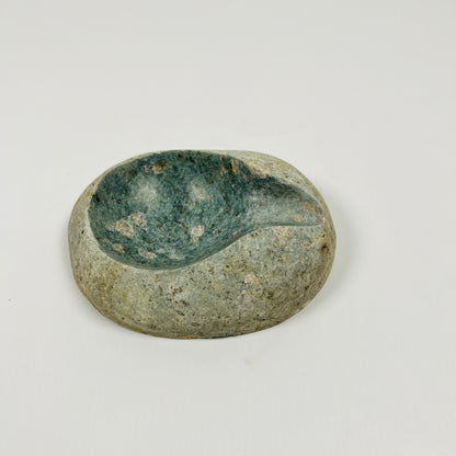 Emerald Green Tainted Ash Tray - River Stone