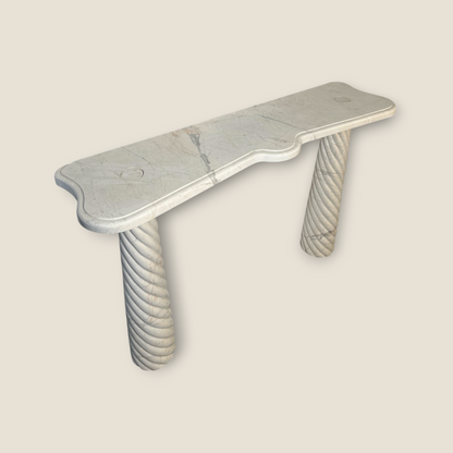 Torsade Console - White