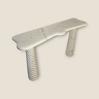Torsade Console - White