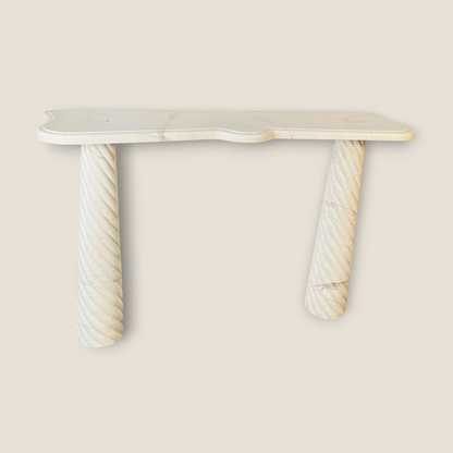 Torsade Console - White